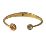 Kate Spade Jewelry | Kate Spade Spot The Spade Hinge Bangle Bracelet | Color: Gold | Size: Os