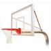 RuffNeck Select Steel-Acrylic In Ground Fixed Height Basketball System Royal Blue