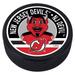 New Jersey Devils Mascot Hockey Puck