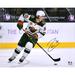 Mats Zuccarello Minnesota Wild Autographed 16" x 20" White Jersey Skating Photograph