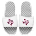 Men's ISlide White Texas A&M Aggies State Logo Slide Sandals