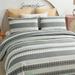 3-piece Printed Reversible Bedding Quilt Set