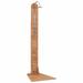 vidaXL Garden Shower Solid Teak 27.6"x29.5"x80.3"