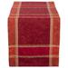 DII Holiday Plaid Kitchen Tablecloth