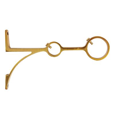 Set of 2 Closed Double Bracket - Brass - Ballard Designs