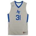 Air Force Falcons Nike Team-Issued #31 Gray Alternate Jersey from the Basketball Program - Size L