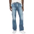 Silver Jeans Men's Craig Easy Fit Bootcut Jean (Size 31-32) Medium Rinse, Cotton,Elastine