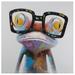 Hipster Froggy II Gallery Wrapped Canvas Wall Art - Yosemite Home Décor ARTAC0288-REV2