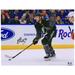 Steven Stamkos Tampa Bay Lightning Autographed 16" x 20" Black Jersey Skating Photograph