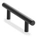 Cabinet Pull Matte Black (3-3/4" Hole Centers) - 10 Pack- Cauldham - 10 Pack - 6" (3-3/4" hole centers)