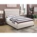 Clemence Tufted Upholstered Bed with Nailhead Trim