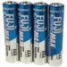 Fuji Batteries 3400BP4 EnviroMax AAA Extra Heavy-Duty Batteries (4 pk) - 4.25 x 3.3 x 0.4 in.