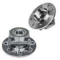 Detroit Axle - Front Wheel Bearing Hub for 4WD 1994-1999 Dodge Ram 2500 1995 1996 1997 1998 Replacement Wheel Bearings Hubs Assembly Pair Hubs [2 Wheel ABS; Dana 60 AXLE]