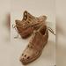 Anthropologie Shoes | Anthro Musse & Cloud Perforated Leather Booties 10 | Color: Brown | Size: 10