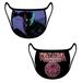 Disney Accessories | Disney Black Panther Cloth Mask Set Adult Xl | Color: Black/Blue | Size: Adult Extra Large