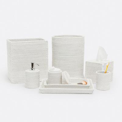 Dalton Countertop Collection - Coffee, Waste Basket in Coffee - Frontgate