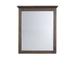 Southport Brown Mirror by Homestyles in Brown