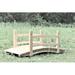 4D Concepts Coral Coast Harrison Wood Garden Bridge | 19 H x 24 W x 48 D in | Wayfair 17148