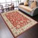 Red 72 x 0.75 in Area Rug - Canora Grey Sanna Oriental Handmade Tufted Wool Area Rug Wool | 72 W x 0.75 D in | Wayfair