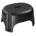 Plastic Lightweight Step Stool Sturdy Enough to Support Adults & Kids