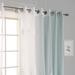 Aurora Home Mix & Match Sheer Damask & Blackout Grommet Curtains