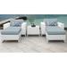 Miami 5 Piece Outdoor Wicker Patio Furniture Set