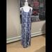 Michael Kors Dresses | Michael Kors Spaghetti Strap Maxi Dress | Color: Blue/White | Size: L