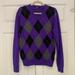 J. Crew Sweaters | Jcrew Cashmere Sweater | Color: Gray/Purple | Size: M