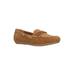 Wide Width Women's Scout Slip On by Bella Vita in Cognac Suede Leather (Size 9 1/2 W)