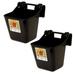 Miller Manufacturing 12 Gallon Feeder | 14 H x 20 W x 18 D in | Wayfair 2 x HF12BLACK