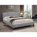 Winston Porter Abrionna Upholstered Platform Bed Plastic in Gray | 34 H x 57 W x 80 D in | Wayfair 43EEFC52D84A4BDCAAB5B8B952B480D5