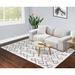 Black/White 96 x 1.18 in Area Rug - Mistana™ Claar Boho Geometric Diamonds Indoor Plush Shag Area Rug Polypropylene | 96 W x 1.18 D in | Wayfair