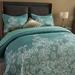 Charlton Home® Elby Microfiber 3 Piece Coverlet/Bedspread Set Microfiber in Blue | Queen Coverlet/Bedspread + 2 Shams | Wayfair