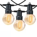 Arlmont & Co. Kutsal Led Outdoor String Lights, Outdoor Patio Lights | 2.36 H x 600 W in | Wayfair D2182CA871CA496192FD56C906885856