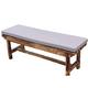 Waterproof Garden Bench Cushion Pads 100cm,2/3 Seater Bench Seat Cushion Pad 120cm 150cm for Patio Furniture Swing Chair Indoor Outdoor (150 * 45 * 5cm,Silver gray)