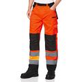 Result Men's Safe Guard Cargo Trousers, Orange (Flo Orange), Large (Size:L)