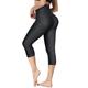 Gotoly Women Hi-Waist Butt Lifter Thigh Slimmer Panties Waist Trainer Shapewear Tummy Control Body Shaper Shorts, Black, XXL