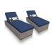 Oasis Chaise Set of 2 Outdoor Wicker Patio Furniture