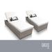 Florence Chaise Set of 2 Outdoor Wicker Patio Furniture
