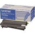 Brother TN2000 - Black - original - toner cartridge - for Brother DCP-7010, DCP-7010L, DCP-7025, MFC-7225n, MFC-7420, MFC-7820N, FAX-2820, 2825