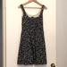 Anthropologie Dresses | Anthropologie Fei Empire-Waist Print Dress | Color: Black/Gray | Size: 2