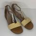 Nine West Shoes | 5/$25 Nine West | Piyalle Sandal, Yellow | Size 7 | Color: Tan/Yellow | Size: 7