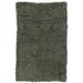 Flokati Olive Rug by Linon Home Décor in Olive (Size 5'W X 8'L)