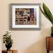 Winston Porter Elegant in Black - Picture Frame Painting Paper, Solid Wood in Black/Blue/Gray | 20 H x 17 W x 1.5 D in | Wayfair