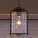 Luxury Nautical Pendant Light, 9.75"H x 6.25"W, with Colonial Style, Olde Bronze Finish by Urban Ambiance