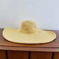 J. Crew Accessories | Jcrew Wide Brim Floppy Hat | Color: Tan | Size: Os