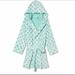 Pink Victoria's Secret Intimates & Sleepwear | Pink Victoria’s Secret Plush Robe | Color: Green/White | Size: Various