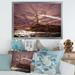 East Urban Home Lighthouse Shining Light During Stormy Night I - Photograph on Canvas Metal in Brown | 16 H x 32 W x 1.5 D in | Wayfair