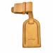 Louis Vuitton Accessories | Louis Vuitton Tan Leather Luggage Tag & Keepall Rm | Color: Gold/Tan | Size: Tag Length: 3 1/2"; Overall - 7 1/2"