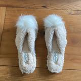 Jessica Simpson Shoes | Jessica Simpson Slipper Sandals Never Worn!!! | Color: Cream | Size: Large- Size 8-9
